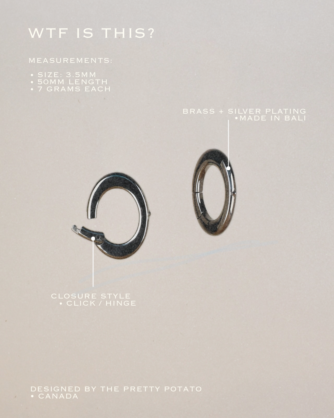 Star Hoop Ear Weight
