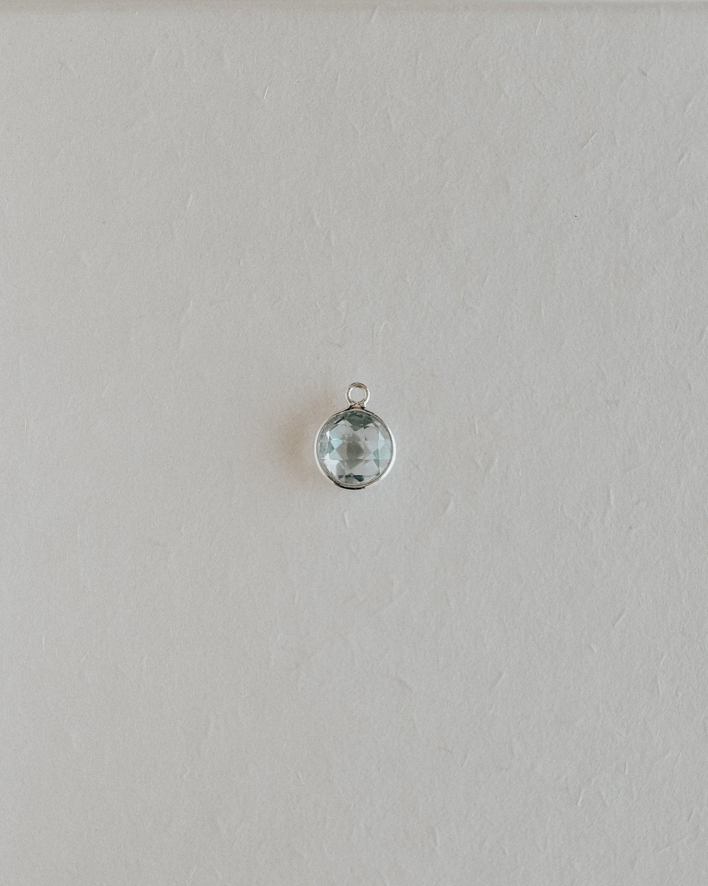 Blue Topaz Charm