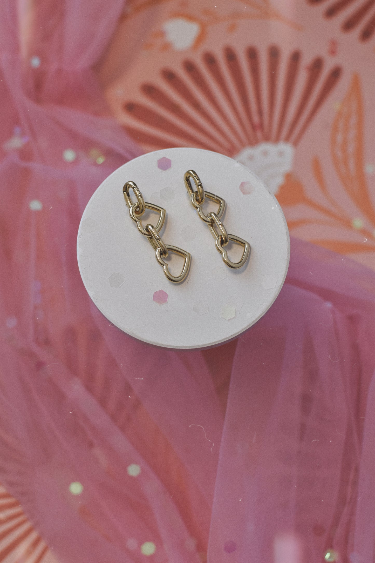 Heart Chain Ear Weight