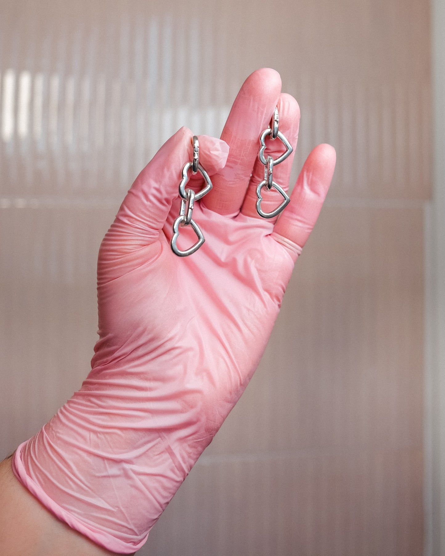 Heart Chain Ear Weight