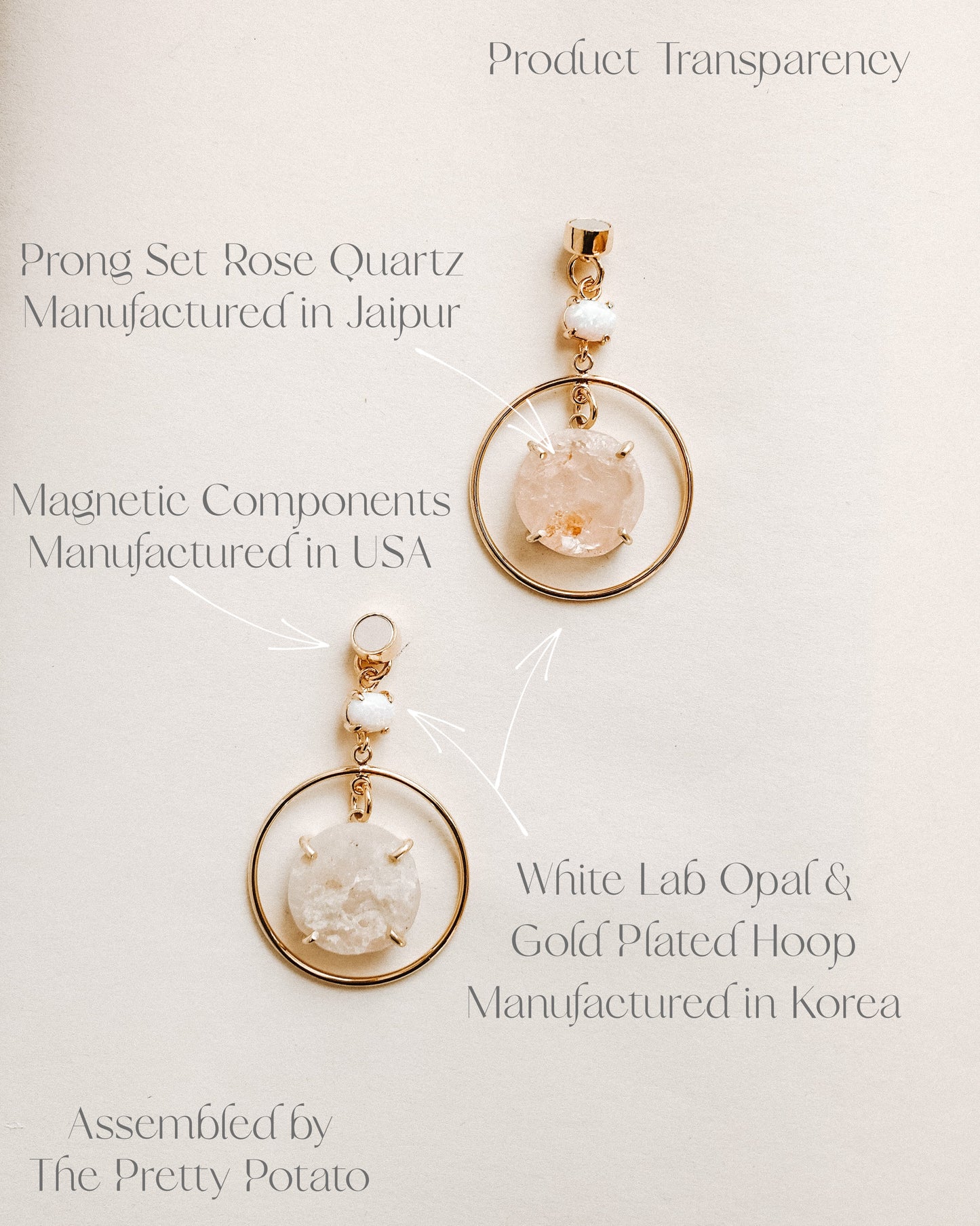 Magnetic Venus - Rose Quartz