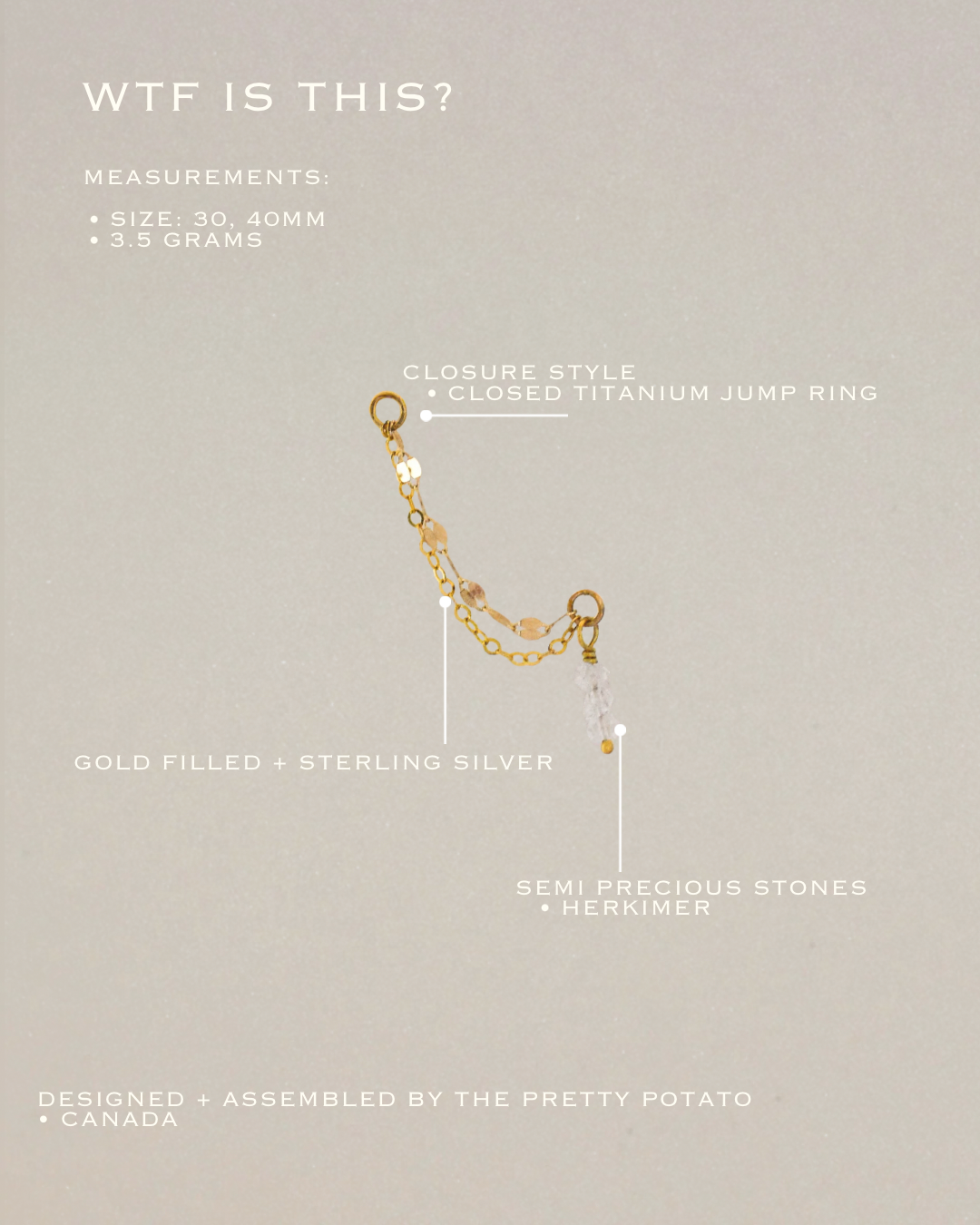 New - Double Layer + Gems Chains