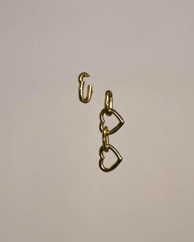 Heart Chain Ear Weight