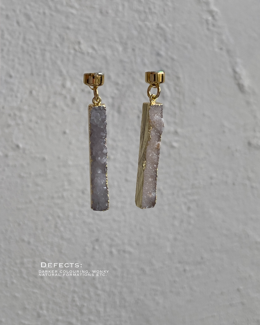 Defect - Bridal Druzy Drop Attachments