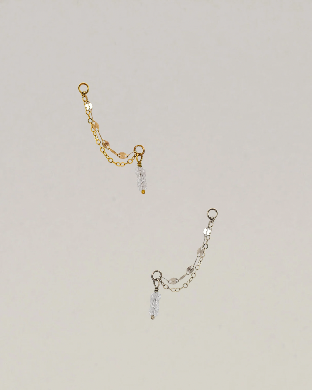 New - Double Layer + Gems Chains