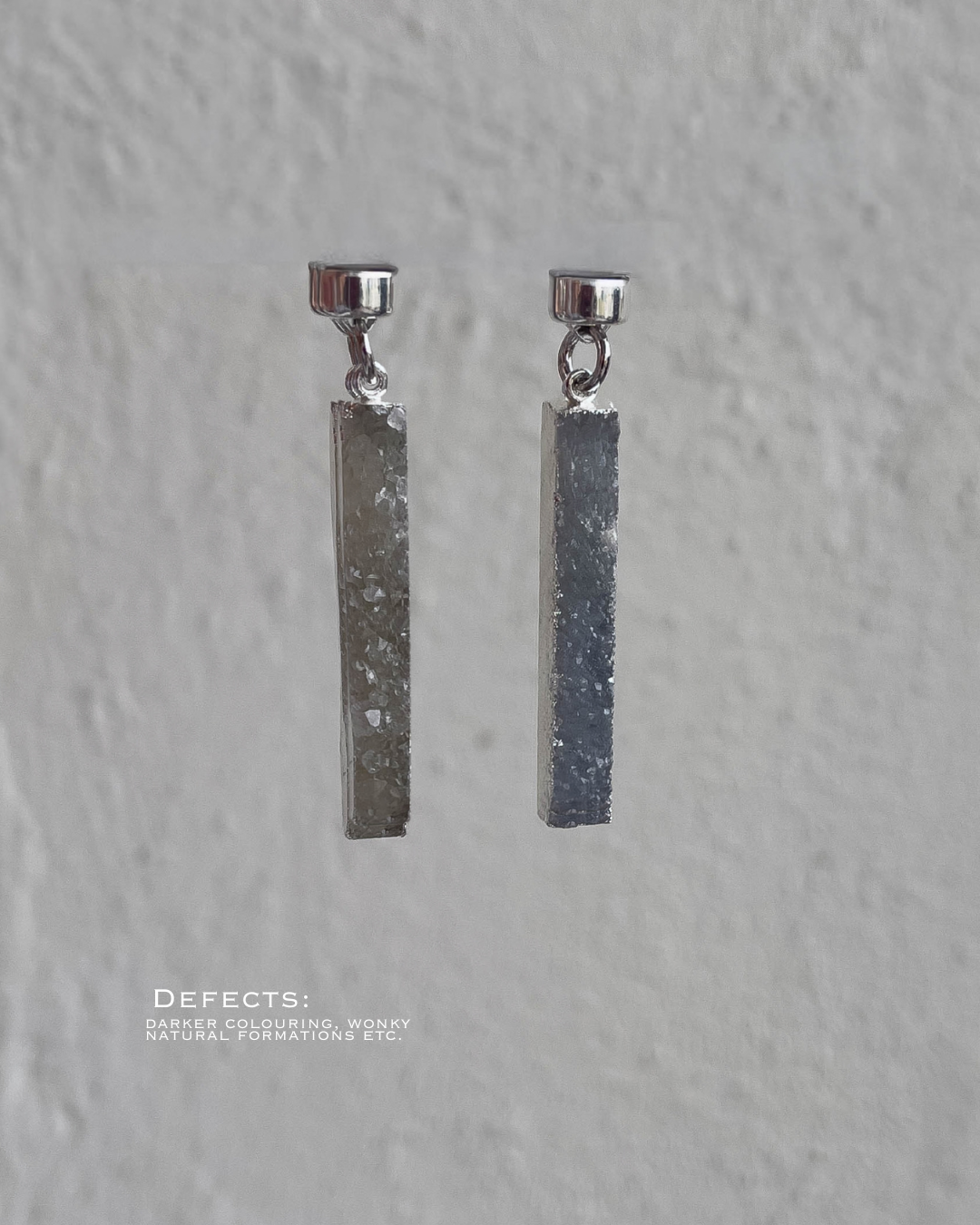 Defect - Bridal Druzy Drop Attachments