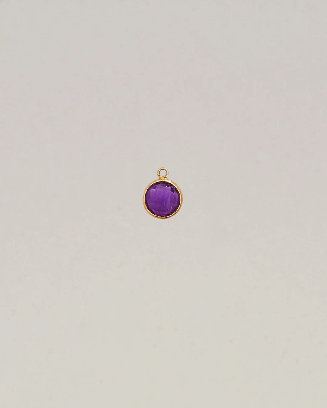 Amethyst Charm